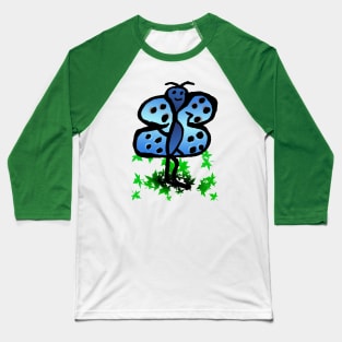 Butterflies Baseball T-Shirt